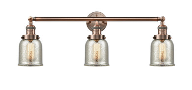 Bathroom Fixtures Three Lights by Innovations ( 405 | 205-AC-G58-LED Franklin Restoration ) 