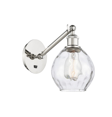 Sconces Single Glass by Innovations ( 405 | 317-1W-PN-G362-LED Ballston ) 