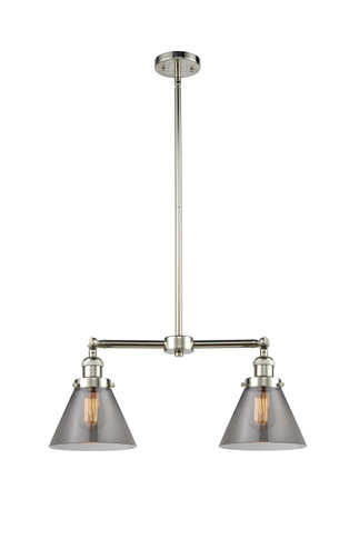Mid. Chandeliers Glass Down by Innovations ( 405 | 209-PN-G43 Franklin Restoration ) 