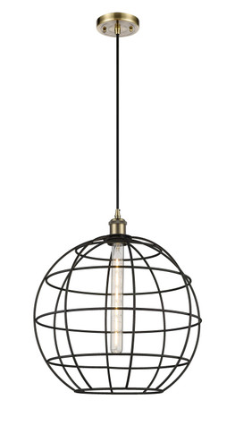 Pendants Open Frame by Innovations ( 405 | 516-1P-AB-CE-16-BK Ballston ) 