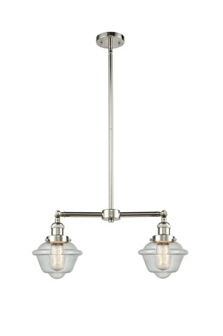 Linear/Island 2 Light Bar by Innovations ( 405 | 209-PN-G534-LED Franklin Restoration ) 