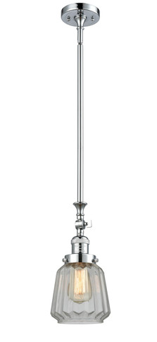 Mini Pendants Glass Down by Innovations ( 405 | 206-PC-G142-LED Franklin Restoration ) 