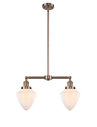 Linear/Island 2 Light Bar by Innovations ( 405 | 209-AC-G661-7 Franklin Restoration ) 