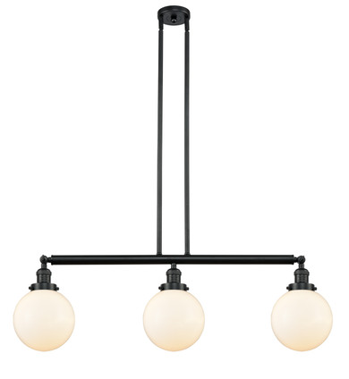 Linear/Island 3 Light Bar by Innovations ( 405 | 213-BK-G201-8 Franklin Restoration ) 