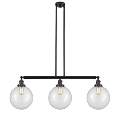 Linear/Island 3 Light Bar by Innovations ( 405 | 213-BK-G202-10 Franklin Restoration ) 