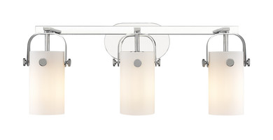 Bathroom Fixtures Three Lights by Innovations ( 405 | 423-3W-PC-G423-7WH Downtown Urban ) 