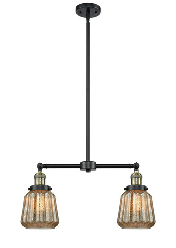 Linear/Island 2 Light Bar by Innovations ( 405 | 209-BAB-G146-LED Franklin Restoration ) 