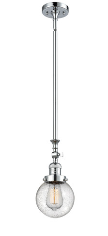 Mini Pendants Glass Down by Innovations ( 405 | 206-PC-G204-6-LED Franklin Restoration ) 