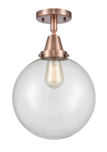 Flush Mounts Glass Down by Innovations ( 405 | 447-1C-AC-G202-10-LED Caden ) 