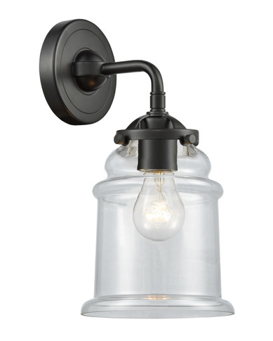 Sconces Single Glass by Innovations ( 405 | 284-1W-OB-G182 Nouveau ) 