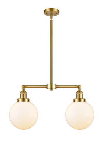 Linear/Island 2 Light Bar by Innovations ( 405 | 209-SG-G201-8 Franklin Restoration ) 