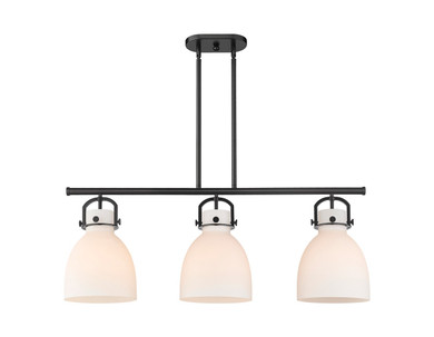 Linear/Island 3 Light Bar by Innovations ( 405 | 410-3I-BK-G412-10WH Downtown Urban ) 