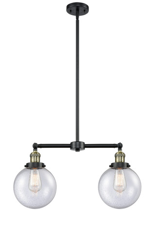 Linear/Island 2 Light Bar by Innovations ( 405 | 209-BAB-G204-8-LED Franklin Restoration ) 