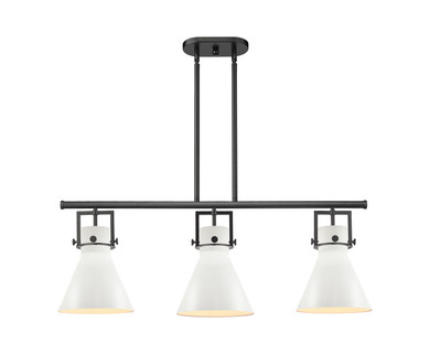 Linear/Island 3 Light Bar by Innovations ( 405 | 411-3I-BK-M411-10W Downtown Urban ) 