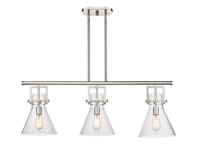 Linear/Island 3 Light Bar by Innovations ( 405 | 411-3I-PN-G411-10SDY Downtown Urban ) 
