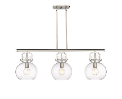 Linear/Island 3 Light Bar by Innovations ( 405 | 410-3I-SN-G410-10CL Downtown Urban ) 