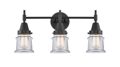 Bathroom Fixtures Three Lights by Innovations ( 405 | 447-3W-BK-G182S Caden ) 