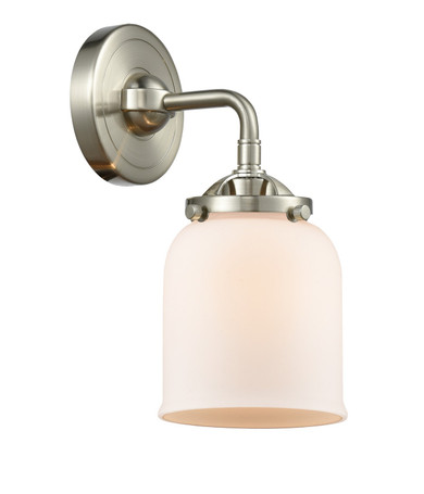 Sconces Single Glass by Innovations ( 405 | 284-1W-SN-G51-LED Nouveau ) 