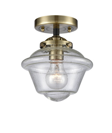 Semi-Flush Mts. Glass Down by Innovations ( 405 | 284-1C-BAB-G534-LED Nouveau ) 