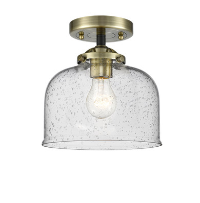 Semi-Flush Mts. Glass Down by Innovations ( 405 | 284-1C-BAB-G74 Nouveau ) 