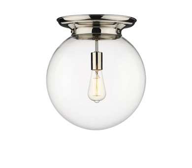 Flush Mounts Glass Down by Innovations ( 405 | 221-1F-PN-G202-14 Essex ) 