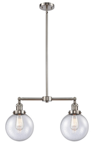 Linear/Island 2 Light Bar by Innovations ( 405 | 209-SN-G204-8-LED Franklin Restoration ) 