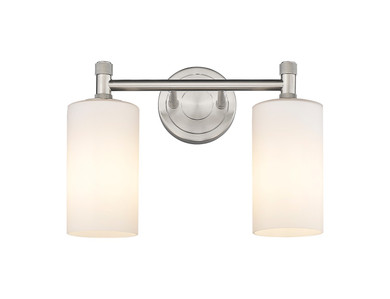 Bathroom Fixtures Two Lights by Innovations ( 405 | 434-2W-SN-G434-7WH Downtown Urban ) 