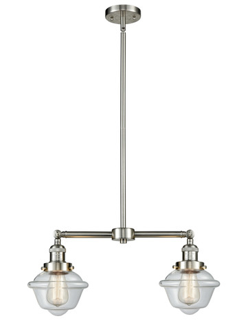 Mid. Chandeliers Glass Down by Innovations ( 405 | 209-SN-G532 Franklin Restoration ) 