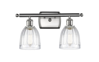 Bathroom Fixtures Two Lights by Innovations ( 405 | 516-2W-SN-G442 Ballston ) 