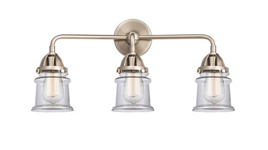 Bathroom Fixtures Three Lights by Innovations ( 405 | 288-3W-SN-G182S Nouveau 2 ) 