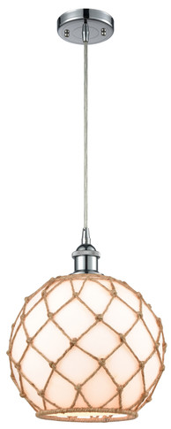 Pendants Glass Down by Innovations ( 405 | 516-1P-PC-G121-10RB-LED Ballston ) 