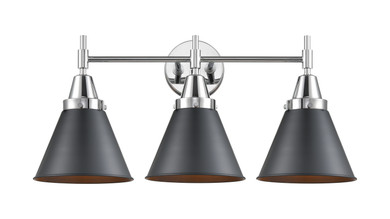 Bathroom Fixtures Three Lights by Innovations ( 405 | 447-3W-PC-M13-BK Caden ) 