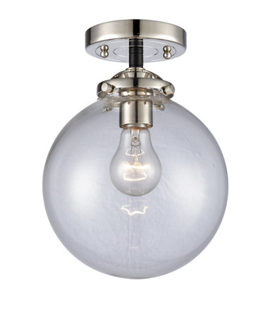 Semi-Flush Mts. Glass Down by Innovations ( 405 | 284-1C-BPN-G202-8 Nouveau ) 