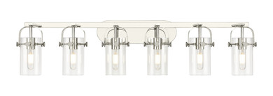 Bathroom Fixtures Five+Lights by Innovations ( 405 | 423-6W-PN-G423-7CL Downtown Urban ) 
