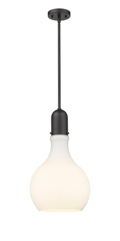Pendants Glass Down by Innovations ( 405 | 492-1S-BK-G581-12-LED Auralume ) 