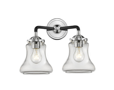 Bathroom Fixtures Two Lights by Innovations ( 405 | 284-2W-BPN-G192 Nouveau ) 