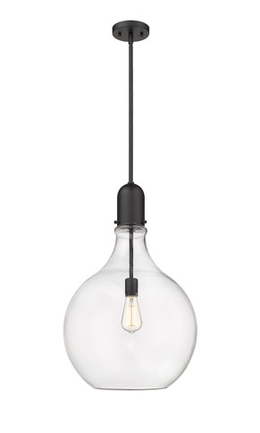 Pendants Glass Down by Innovations ( 405 | 492-1S-BK-G582-16-LED Auralume ) 