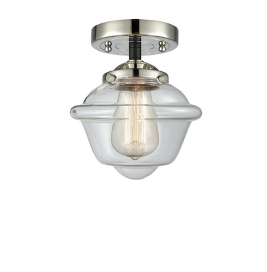 Semi-Flush Mts. Glass Down by Innovations ( 405 | 284-1C-BPN-G532 Nouveau ) 