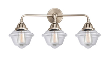 Bathroom Fixtures Three Lights by Innovations ( 405 | 288-3W-SN-G532-LED Nouveau 2 ) 
