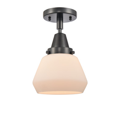 Semi-Flush Mts. Glass Down by Innovations ( 405 | 447-1C-BK-G171 Caden ) 