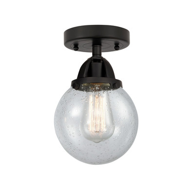 Semi-Flush Mts. Cage by Innovations ( 405 | 288-1C-BK-G204-6-LED Nouveau 2 ) 