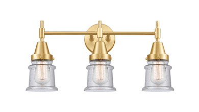 Bathroom Fixtures Three Lights by Innovations ( 405 | 447-3W-SG-G184S-LED Caden ) 