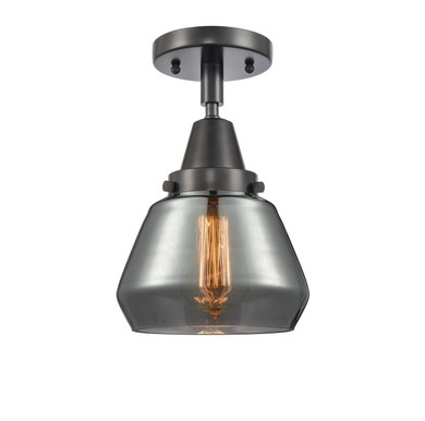 Semi-Flush Mts. Glass Down by Innovations ( 405 | 447-1C-BK-G173 Caden ) 