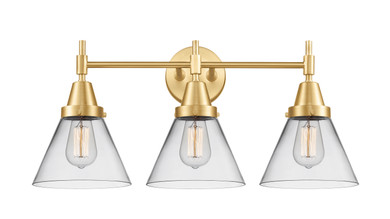 Bathroom Fixtures Three Lights by Innovations ( 405 | 447-3W-SG-G42 Caden ) 
