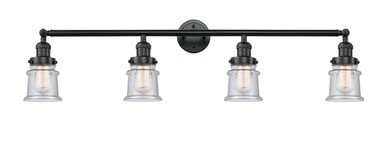 Bathroom Fixtures Four Lights by Innovations ( 405 | 215-BK-G184S-LED Franklin Restoration ) 
