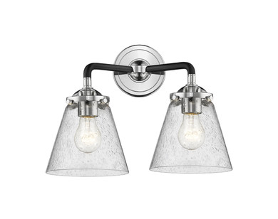 Bathroom Fixtures Two Lights by Innovations ( 405 | 284-2W-BPN-G64 Nouveau ) 