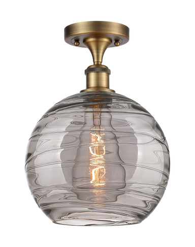 Semi-Flush Mts. Glass Down by Innovations ( 405 | 516-1C-BB-G1213-10SM Ballston ) 