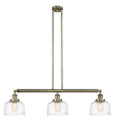 Linear/Island 3 Light Bar by Innovations ( 405 | 213-AB-G713-LED Franklin Restoration ) 