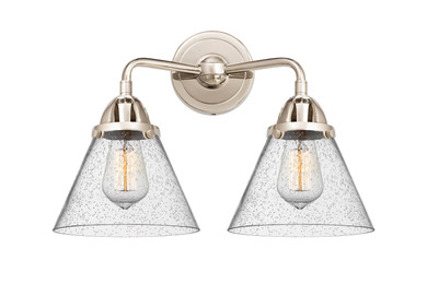 Bathroom Fixtures Two Lights by Innovations ( 405 | 288-2W-PN-G44 Nouveau 2 ) 