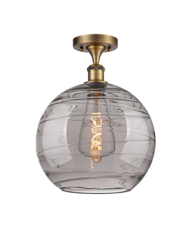 Semi-Flush Mts. Glass Down by Innovations ( 405 | 516-1C-BB-G1213-12SM Ballston ) 